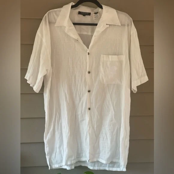Versace Jeans Collection White Casual Button Down Shirt vintage - Picture 5 of 17